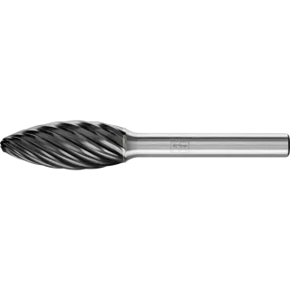 PFERD TOOLS Hartmetall Hochleistungsfrässtift INOX Flamme B HICOAT für Edelstahl - 21103381