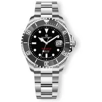 Gigandet Automatikuhr SEA GROUND 300 DATE, Made in Germany, Saphirglas, Swiss SuperLuminova, Taucheruhr