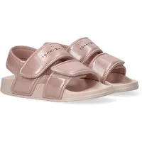 Tommy Hilfiger Badesandale Badesandale, Klettschuh, Sommerschuh mit Metallic-Schimmer