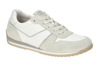 Paul Green Damen Sneaker 5332-05 Wei? Ice/White Veloursleder Glitzer Textil E...