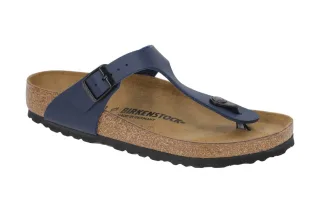 Birkenstock 143621 Gizeh BS Damen Pantoletten blau Birko-Flor EVA-Sohle