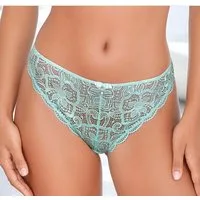 LASCANA Tanga Nikoletta mit feiner Zierschleife und Accessoire in Perlenoptik