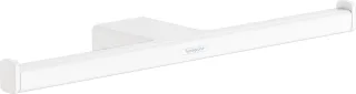 Hansgrohe Doppel-Papierrollenhalter AddStoris mattweiss ohne Deckel, 41748700 41748700