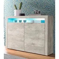 borchardt Möbel Highboard Santa Fé, Kommode mit moderner Rahmenoptik, Breite 107 cm, Breite 107 cm