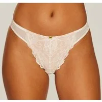 JETTE String mit Mix aus feiner Spitze und Soft-Mesh