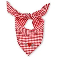 BONDI Trachtenkleid Trachtentuch Baby/Kleinkind - ALPENGLÜCK II - rot/weiss