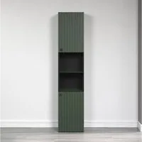 welltime Hochschrank Amrum (1-St) Badezimmerschrank mit und ohne Schublade - (B/T/H) 40-70/31/186 cm
