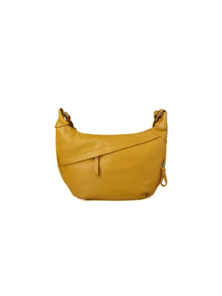 Giulia Monti Schultertasche Senfgelb