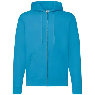 Fruit of the Loom - "Classic" Hoodie mit durchgehendem Reißverschluss für Herren/Damen Unisex (Azure Blau)