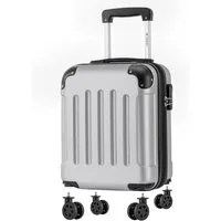YONSLY Handgepäckkoffer Kabinenkoffer Reisekoffer Trolley mit abnehmbaren Rollrädern, 4 Rollen, ABS-Hartschale mit Zahlenschloss und ergonomischem Gummigriff