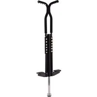 relaxdays Hüpfspielzeug Pogo Stick für Kinder bis 60 kg, schwarz