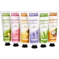 BRUBAKER Handcreme Pflegecreme Geschenkset für trockene raue rissige Hände - Hand Cream Feuchtigkeitscreme mit Urea und Sheabutter - Geschenk Set für Frauen und Männer, 6-tlg., feuchtigkeitsspendende Handpflegecreme Handpflege