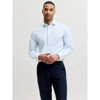 Jack & Jones Langarmhemd JPRBLAPARKER DETAIL L/S SHIRT SN Baumwolle, slim fit