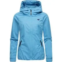 Ragwear Outdoorjacke Dizzie Tech Wasserdichte Damen Übergangsjacke mit großer Kapuze