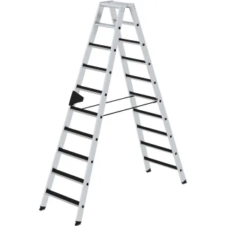 Munk Stufen-Stehleiter beidseitig begehbar mit clip-step - 041610