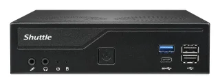 Shuttle XP? slim DH610V2 | dh610v2 | 1,35 l großer PC - Mini-PC Barebone