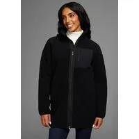 Polarino Fleecejacke Teddy Fleece Jacke, Oversize