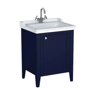 VitrA Valarte Set 65 cm Möbelwaschtisch + Waschtischunterschrank 1 Tür Türanschlag rechts,65765 65765