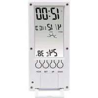 Hama Thermometer/Hygrometer "TH-140", mit Wetterindikator Innenwetterstation