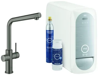 GROHE Blue Home Starter Kit 31454 Bluetooth/WIFI L-Ausl. hard graphite geb, 31454AL1 31454AL1