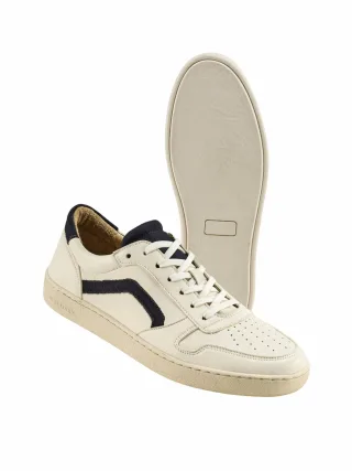 Mey & Edlich Herren Unzen-Sneaker Weiß Obermaterial, Futter, (herausnehmbare) Decksohle: Rindleder