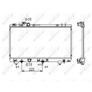 NRF K?hler f?r Antriebsbatterie Toyota Paseo Coupe L5 1,5