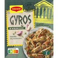 MAGGI Gewürz, Maggi Food Travel Fix für Gyros Gewürz mit natürlichen Zutaten 30g