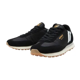 Patrick - "Monza" Sneaker für Herren, Wildleder (Schwarz/Weiß)