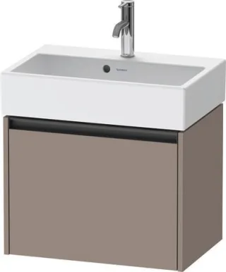 Duravit Ketho.2 Waschtischunterbau wandhängend Basalt Matt 584x390x440 mm - K25073043430000 K25073043430000