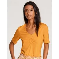 CALIDA Kurzarmshirt Favourites Damen (1-tlg) weich, elastisch und femininer Schnitt