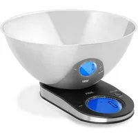 ADE Schüsselwaage Küchenwaage mit abnehmbarer Edelstahlschüssel, (2-tlg), mit anderen Schüsseln verwendbar, bis 5 kg
