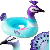 Sport-Knight® Schwimmring Pfau Kinder Schwimmring, Poolspaß 1-3 Jahre