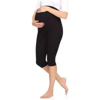 Merry Style Umstandsleggings Damen 3/4 Umstandshose aus Viskose MS10-298 (1-tlg) elastischer Bund