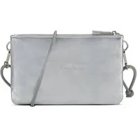 Expatrié Umhängetasche Emilie Tasche Damen, Zweifarbige 2-in-1 Umhängetasche und Clutch