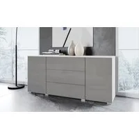 OTTO home Sideboard PARIS (1 St), Moderne 150cm breite grifflose Kommode, vielseitig einsetzbar