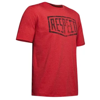 Under Armour X Project Rock Red T -Shirt - Herren