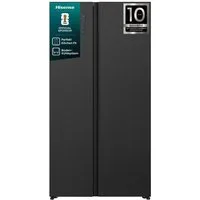 Hisense Side-by-Side RS3P538NAFE, 178,6 cm hoch, 91,1 cm breit, einfacher Side by Side mit Premium-Ausstattung