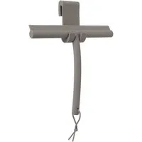 blomus Duschabzieher -VIPO- Duschwischer, Scheibenabzieher für Glas, Fliesen, (2-St., Duschabzieher u. Halterung), Schlaufe, Halterung, hochwertiges Silikon, Kratzfrei, Streifenfrei