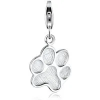 Elli Charm-Einhänger Katze Hund Pfote Tier 925 Silber, Pfote