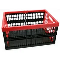 Schulz Haushaltswaren Klappbox Klappbar Box Kiste Transport Einkaufskorb Faltbar 32 oder 45 Liter, 32 l, Zusammenfaltbar