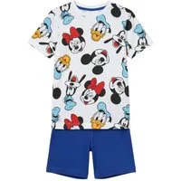 Disney Mickey Mouse Pyjama Kinder Shorty Pyjama Baumwolle Sommer Schlafanzug