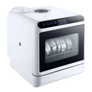 [EU Direct] NovuLife Countertop Dishwasher with Dual Water Supply Hot Air Drying UV Sterilization Touch Control 3 Wash P