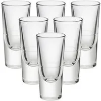 Bormioli Rocco Schnapsglas Bormioli Rocco Bistro Bar Schnapsglas 135 ml 6er Set, Glas