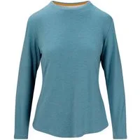 PiP Studio Langarmshirt Tom Long Sleeve Top Melee mit kleinem Logo auf der Rückseite