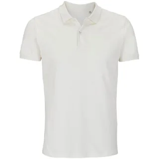 SOLS - "Planet" Poloshirt Baumwolle aus biologischem Anbau für Herren (Naturweiß)