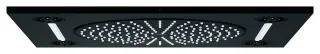 GROHE Deckenbrause Rainshower Aqua 15", 26888 3 Strahl 381x456mm phantom black, 26888KF0 26888KF0