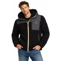 Geographical Norway Fleecejacke Herren Übergangs Jacke Herren Teddyfleece Outdoor funktional, weich