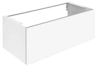 Keuco Waschtischunterschrank X-Line, 1 Frt-Auszug anthrazit/Glas anthrazit, 1000x400x490mm, 33171110 33171110000