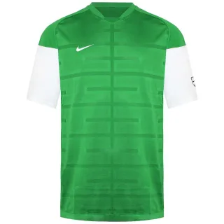 Nike -Logo Herren Grün/weißer Fußballtop