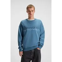 HUGO Sweatshirt Nogocrew Rundhalsausschnitt, regular fit, Logodruck